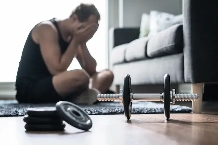 image of worrying about training 