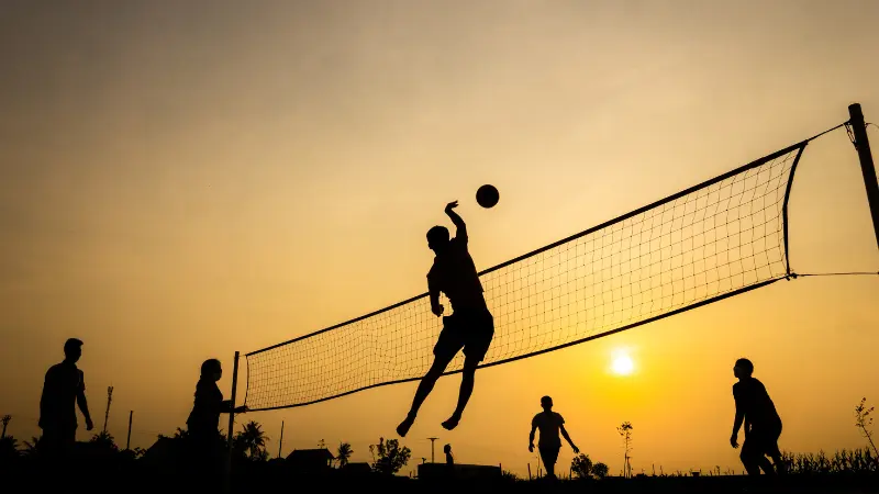 バレーボールジュエリーのイメージ