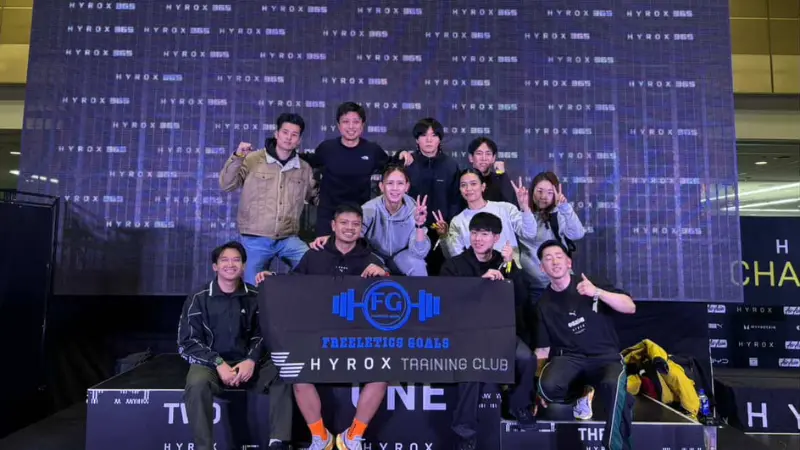 HYROX大阪の様子