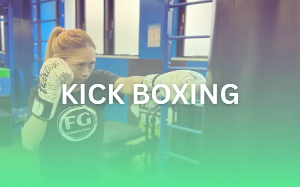 Kickboxing class