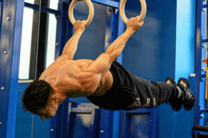 Bodyweight training workout