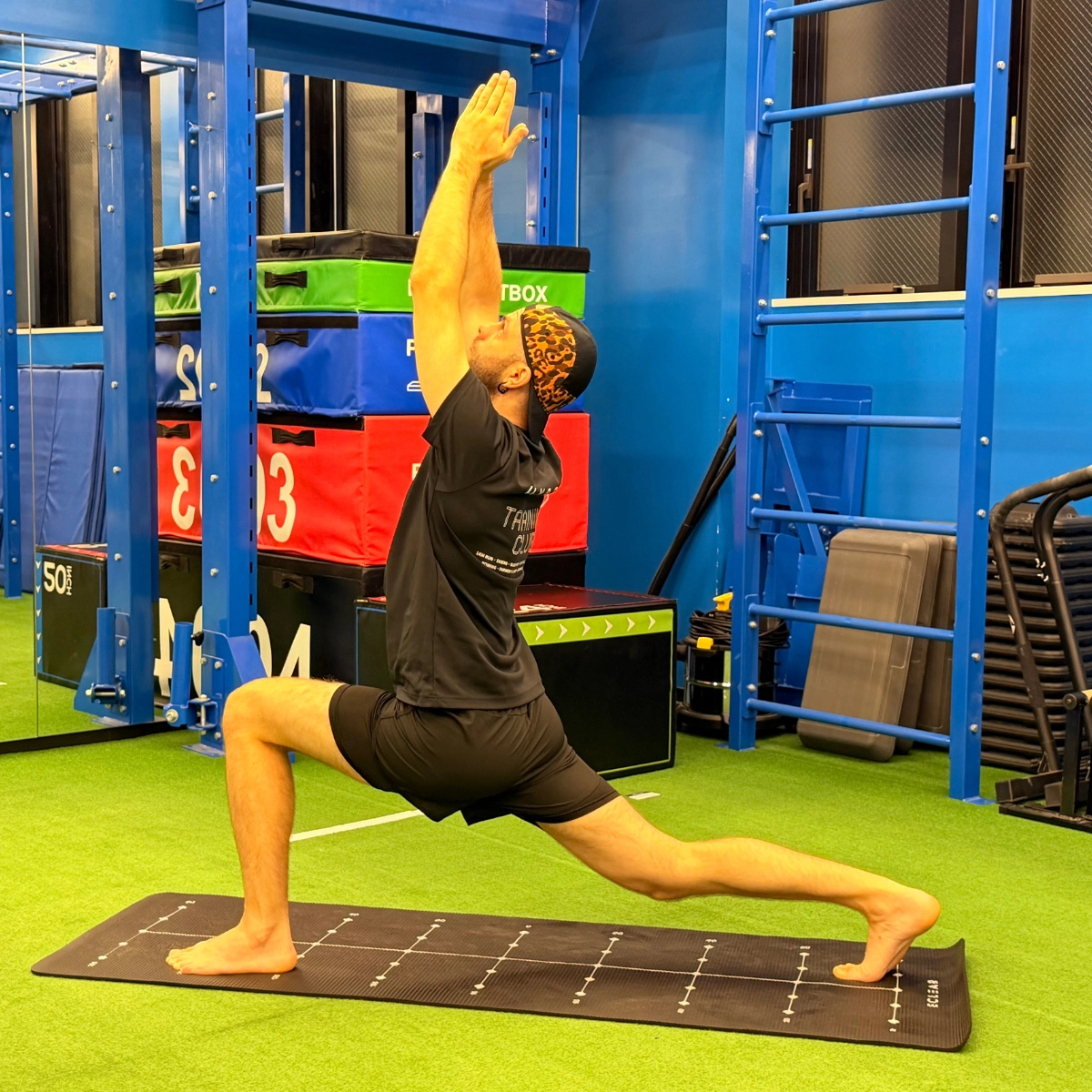 Yoga and recovery class scenery at the Yokohama gym
